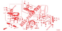 KOTFLUEGEL, VORNE (2) für Honda CR-V DIESEL 1.6 ELEGANCE 5 Türen 6 gang-Schaltgetriebe 2016