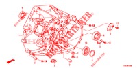 KUPPLUNGSGEHAEUSE (DIESEL) (1) für Honda CR-V DIESEL 1.6 ELEGANCE 5 Türen 6 gang-Schaltgetriebe 2016