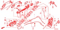 TUERSCHLOESSER, VORNE/AEUSSERER GRIFF  für Honda CR-V DIESEL 1.6 ELEGANCE 5 Türen 6 gang-Schaltgetriebe 2016