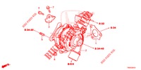 TURBOLADER (DIESEL) (1) für Honda CR-V DIESEL 1.6 ELEGANCE 5 Türen 6 gang-Schaltgetriebe 2016