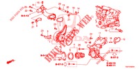 WASSERPUMPE/THERMOSTAT (DIESEL) für Honda CR-V DIESEL 1.6 ELEGANCE 5 Türen 6 gang-Schaltgetriebe 2016