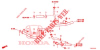 WASSERSCHLAUCH/HEIZUNGSSCHACHT (DIESEL) (1) für Honda CR-V DIESEL 1.6 ELEGANCE 5 Türen 6 gang-Schaltgetriebe 2016