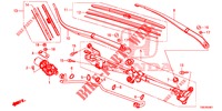 WINDSCHUTZSCHEIBENWISCHER (LH) (2) für Honda CR-V DIESEL 1.6 ELEGANCE 5 Türen 6 gang-Schaltgetriebe 2016