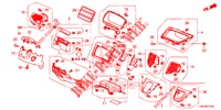 INSTRUMENT, ZIERSTUECK (COTE DE CONDUCTEUR) (LH) für Honda CR-V DIESEL 1.6 ELEGANCE 5 Türen 9 gang automatikgetriebe 2016