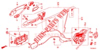 TUERSCHLOESSER, HINTEN/AEUSSERER GRIFF  für Honda CR-V DIESEL 1.6 ELEGANCE 5 Türen 9 gang automatikgetriebe 2016