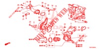 WASSERPUMPE/THERMOSTAT (DIESEL) für Honda CR-V DIESEL 1.6 ELEGANCE 5 Türen 9 gang automatikgetriebe 2016