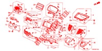 INSTRUMENT, ZIERSTUECK (COTE DE CONDUCTEUR) (LH) für Honda CR-V DIESEL 1.6 EXECUTIVE NAVI 4WD 5 Türen 6 gang-Schaltgetriebe 2016