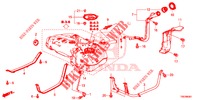 KRAFTSTOFFEINFUELLROHR (DIESEL) für Honda CR-V DIESEL 1.6 EXECUTIVE NAVI 4WD 5 Türen 6 gang-Schaltgetriebe 2016