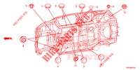 GUMMITUELLE (INFERIEUR) für Honda CR-V DIESEL 1.6 EXECUTIVE NAVI 4WD 5 Türen 9 gang automatikgetriebe 2016