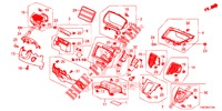 INSTRUMENT, ZIERSTUECK (COTE DE CONDUCTEUR) (LH) für Honda CR-V DIESEL 1.6 EXECUTIVE NAVI 4WD 5 Türen 9 gang automatikgetriebe 2016
