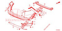 HINTERER STOSSFAENGER  für Honda CR-V DIESEL 1.6 EXCLUSIVE NAVI 4WD 5 Türen 6 gang-Schaltgetriebe 2016