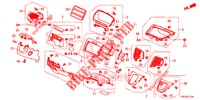 INSTRUMENT, ZIERSTUECK (COTE DE CONDUCTEUR) (LH) für Honda CR-V DIESEL 1.6 EXCLUSIVE NAVI 4WD 5 Türen 6 gang-Schaltgetriebe 2016