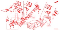 MODUL EINHEIT KAROSSERIESTEUERUNG für Honda CR-V DIESEL 1.6 EXCLUSIVE NAVI 4WD 5 Türen 6 gang-Schaltgetriebe 2016