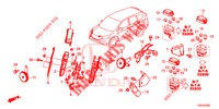 STEUERGERAT (COMPARTIMENT MOTEUR) (3) für Honda CR-V DIESEL 1.6 EXCLUSIVE NAVI 4WD 5 Türen 6 gang-Schaltgetriebe 2016