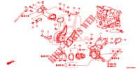 WASSERPUMPE/THERMOSTAT (DIESEL) für Honda CR-V DIESEL 1.6 EXCLUSIVE NAVI 4WD 5 Türen 6 gang-Schaltgetriebe 2016
