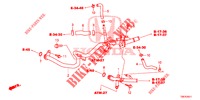 WASSERSCHLAUCH/HEIZUNGSSCHACHT (DIESEL) (2) für Honda CR-V DIESEL 1.6 EXCLUSIVE NAVI 4WD 5 Türen 6 gang-Schaltgetriebe 2016