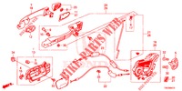 TUERSCHLOESSER, HINTEN/AEUSSERER GRIFF  für Honda CR-V DIESEL 1.6 EXCLUSIVE NAVI 4WD 5 Türen 9 gang automatikgetriebe 2016