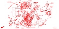 TURBOLADER (DIESEL) (2) für Honda CR-V DIESEL 1.6 EXCLUSIVE NAVI 4WD 5 Türen 9 gang automatikgetriebe 2016
