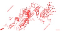 EINLASSKLAPPENVENTIL (DIESEL) für Honda CR-V DIESEL 1.6 COMFORT 5 Türen 6 gang-Schaltgetriebe 2017