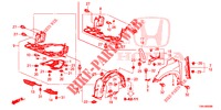 KOTFLUEGEL, VORNE  für Honda CR-V DIESEL 1.6 COMFORT 5 Türen 6 gang-Schaltgetriebe 2017