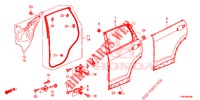 TUERBLECHE, HINTEN(4D)  für Honda CR-V DIESEL 1.6 COMFORT 5 Türen 6 gang-Schaltgetriebe 2017