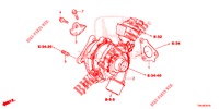 TURBOLADER (DIESEL) (1) für Honda CR-V DIESEL 1.6 COMFORT 5 Türen 6 gang-Schaltgetriebe 2017