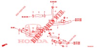 WASSERSCHLAUCH/HEIZUNGSSCHACHT (DIESEL) (1) für Honda CR-V DIESEL 1.6 COMFORT 5 Türen 6 gang-Schaltgetriebe 2017