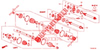 ANTRIEBSWELLE, VORNE/HALBWELLE (DIESEL) (2) für Honda CR-V DIESEL 1.6 COMFORT 5 Türen 9 gang automatikgetriebe 2017