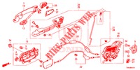 TUERSCHLOESSER, HINTEN/AEUSSERER GRIFF  für Honda CR-V DIESEL 1.6 COMFORT 5 Türen 9 gang automatikgetriebe 2017