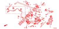UNTERER ARM, HINTEN/FUEHRUNGSARM  für Honda CR-V DIESEL 1.6 COMFORT 5 Türen 9 gang automatikgetriebe 2017