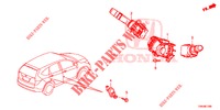 KOMBISCHALTER  für Honda CR-V DIESEL 1.6 ELEGANCE 5 Türen 6 gang-Schaltgetriebe 2017