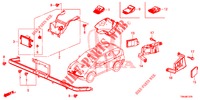 RADAR  für Honda CR-V DIESEL 1.6 ELEGANCE 5 Türen 6 gang-Schaltgetriebe 2017
