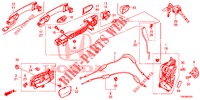 TUERSCHLOESSER, VORNE/AEUSSERER GRIFF  für Honda CR-V DIESEL 1.6 ELEGANCE 5 Türen 6 gang-Schaltgetriebe 2017