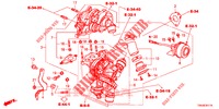 TURBOLADER (DIESEL) (2) für Honda CR-V DIESEL 1.6 ELEGANCE 5 Türen 6 gang-Schaltgetriebe 2017