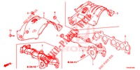 AUSPUFFKRUEMMER (DIESEL) für Honda CR-V DIESEL 1.6 ELEGANCE 5 Türen 9 gang automatikgetriebe 2017