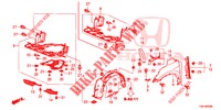 KOTFLUEGEL, VORNE  für Honda CR-V DIESEL 1.6 ELEGANCE 5 Türen 9 gang automatikgetriebe 2017