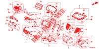 INSTRUMENT, ZIERSTUECK (COTE DE CONDUCTEUR) (LH) für Honda CR-V DIESEL 1.6 EXECUTIVE NAVI 5 Türen 6 gang-Schaltgetriebe 2017