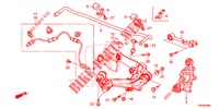 UNTERER ARM, HINTEN/FUEHRUNGSARM  für Honda CR-V DIESEL 1.6 EXECUTIVE NAVI 5 Türen 6 gang-Schaltgetriebe 2017