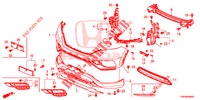 VORDERE STOSSFAENGER  für Honda CR-V DIESEL 1.6 EXECUTIVE NAVI 5 Türen 6 gang-Schaltgetriebe 2017