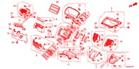 INSTRUMENT, ZIERSTUECK (COTE DE CONDUCTEUR) (LH) für Honda CR-V DIESEL 1.6 EXECUTIVE NAVI 5 Türen 9 gang automatikgetriebe 2017
