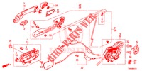TUERSCHLOESSER, HINTEN/AEUSSERER GRIFF  für Honda CR-V DIESEL 1.6 EXECUTIVE NAVI 5 Türen 9 gang automatikgetriebe 2017
