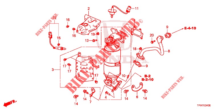 DREHMOMENTWANDLER  für Honda CR-V HYBRID 2.0 BASE 5 Türen E-CVT 2019