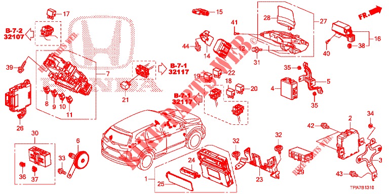 STEUERGERAT (CABINE) (1) (LH) für Honda CR-V HYBRID 2.0 BASE 5 Türen E-CVT 2019