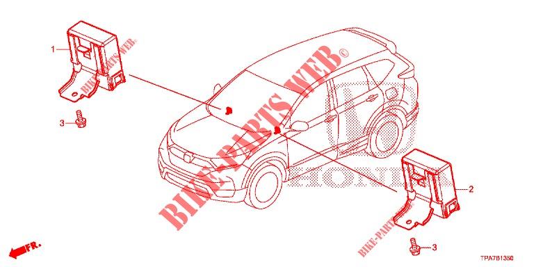 AUTOMATISCHER NIVEAUAUSGLEICH  für Honda CR-V HYBRID 2.0 MID 5 Türen E-CVT 2019