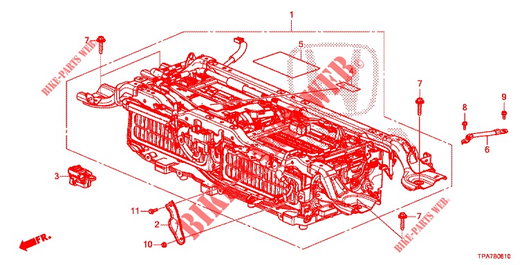 BATTERIEBLOCK für Honda CR-V HYBRID 2.0 MID 5 Türen E-CVT 2019