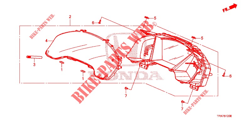 DREHZAHLMESSER  für Honda CR-V HYBRID 2.0 MID 5 Türen E-CVT 2019