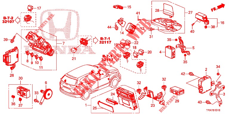 STEUERGERAT (CABINE) (1) (LH) für Honda CR-V HYBRID 2.0 MID 5 Türen E-CVT 2019