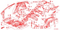 BODEN/INNENBLECHE  für Honda CR-Z IMA BASE 3 Türen 6 gang-Schaltgetriebe 2012