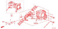 DROSSELKLAPPENGEHAEUSE('84,'85)  für Honda CR-Z IMA BASE 3 Türen 6 gang-Schaltgetriebe 2012