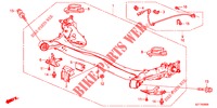 HINTERRADACHSE  für Honda CR-Z IMA BASE 3 Türen 6 gang-Schaltgetriebe 2012